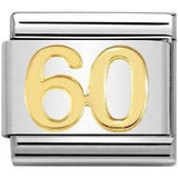 Nomination Classic Gold Number Sixty Charm