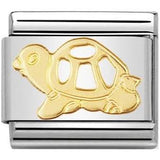 Nomination Classic Gold Tortoise Charm