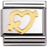 Nomination Classic Heart with Arrow Charm SALE