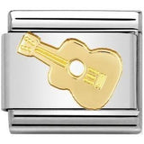 Nomination Classic Gold Music Guitar Charm