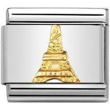Nomination Classic Gold Eiffel Tower Paris Charm