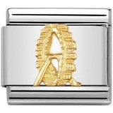 Nomination Classic Gold Giant Ferris Wheel Vienna Charm