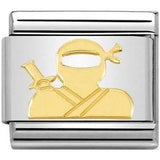 Nomination Classic Gold Ninja Charm SALE