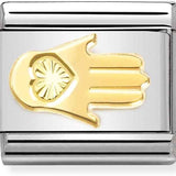Nomination Classic Gold Hamsa Hand Charm