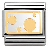 Nomination Classic Gold Polka Dot Charm SALE