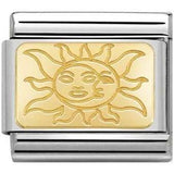 Nomination Classic Gold Sun & Moon Charm