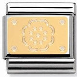 Nomination Classic Gold Lace Flower Charm SALE