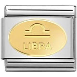Nomination Classic Gold Zodiac Libra Charm SALE