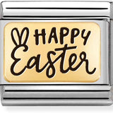 Nomination Classic Gold Happy Easter Charm