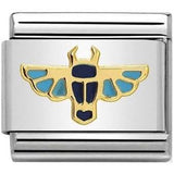 Nomination Classic Gold Enamel Egypt Scarab Beetle Charm
