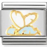 Nomination Classic  Gold Enamel Baby Fairy Charm SALE
