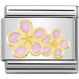 Nomination Classic Gold Enamel Blossom Charm