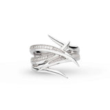 Kit Heath Entwine Helix Pavé CZ Ring SALE
