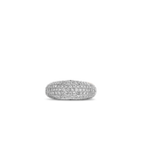 Ti Sento Wide CZ Pave Set Band Ring