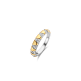 Ti Sento Sparkle Sunlight CZ Band Ring SALE