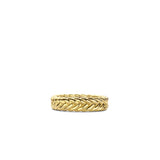 Ti Sento Braided Gold Plated Band Ring SALE