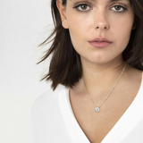 Nomination Aurea Necklace, Sterling Silver CZ SALE