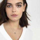 Nomination Aurea Necklace, Sterling Silver Black CZ SALE