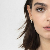 Nomination Aurea Hoop Earrings, Sterling Silver CZ SALE
