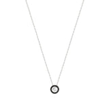 Nomination Aurea Necklace, Sterling Silver Black CZ SALE