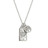 Nomination Talismani Love Necklace, Sterling Silver CZ SALE