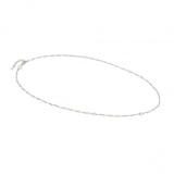 Nomination Bella Details Elongated Chain Necklace, Sterling Silver CZ