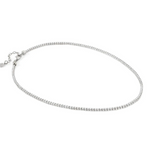 Nomination ChicNCharm Tennis Necklace, Sterling Silver CZ