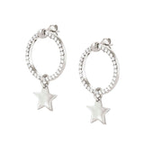 Nomination ChicNCharm Celebration Star Earrings, Sterling Silver CZ SALE