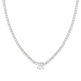 Nomination ChicNCharm Joyful Necklace, Sterling Silver CZ