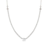Nomination ChicNCharm Joyful Necklace, Sterling Silver CZ