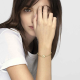 Nomination Sentimental Star Bracelet, Sterling Silver Gold Plated CZ SALE