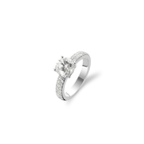 Ti Sento Luxe Large Four Claw Solitaire CZ Ring