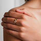 Clogau Gold 18ct Gold 1854 Tree of Life Diamond Ring SALE