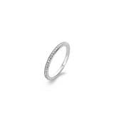 Ti Sento Narrow Eternity CZ Stacking Ring