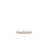 Ti Sento Narrow Twist Rose Gold Plated Stacking Ring SALE
