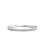 Ti Sento Classic CZ Tennis Hinged Bangle