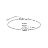 Ti Sento Emerald Cut CZ Bracelet SALE