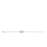 Ti Sento Elongated Link CZ Bracelet SALE