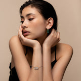 Ti Sento Elongated Link CZ Bracelet SALE