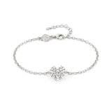 Nomination Ray of Light Heart Bracelet, Sterling Silver CZ