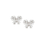 Nomination Ray of Light Butterfly Stud Earrings, Sterling Silver CZ