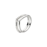 Dew Wishbone Stacking Ring