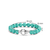 Ti Sento Turquoise Circle Clasp Bracelet SALE