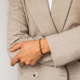 Ti Sento Narrow Hinged Rose Gold Plated Bangle SALE