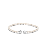 Ti Sento White Pearl Bead Bracelet