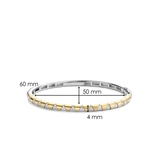 Ti Sento Sparkle Sunlight CZ Bangle SALE