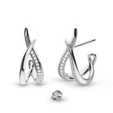 Kit Heath Entwine Twine Twist Hoop Earrings