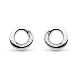 Kit Heath Bevel Cirque Pavé Stud Earrings