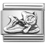 Nomination Classic Silver Naughty Elf Charm