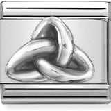 Nomination Classic Silver Celtic Trinity Knot Charm